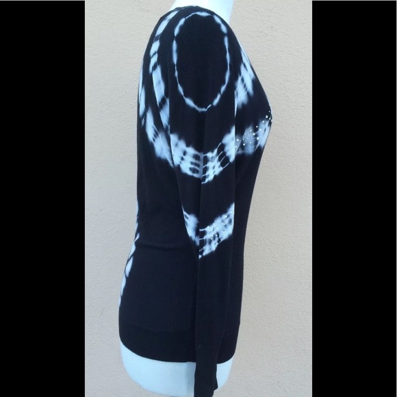 Inc international concepts printed sweater black XS - Picture 3 of 6